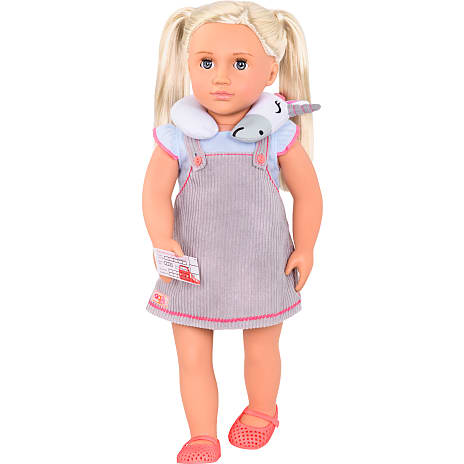 Our Generation rejser med tog outfit