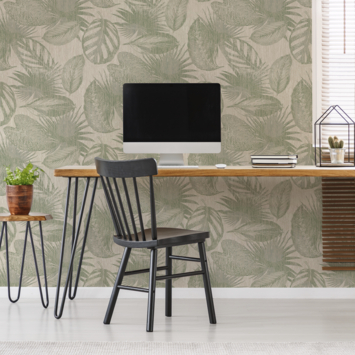 Vliesbehang Urban nature groen 118153