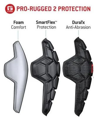 Coudières G-Form Pro Rugged 2 Noir