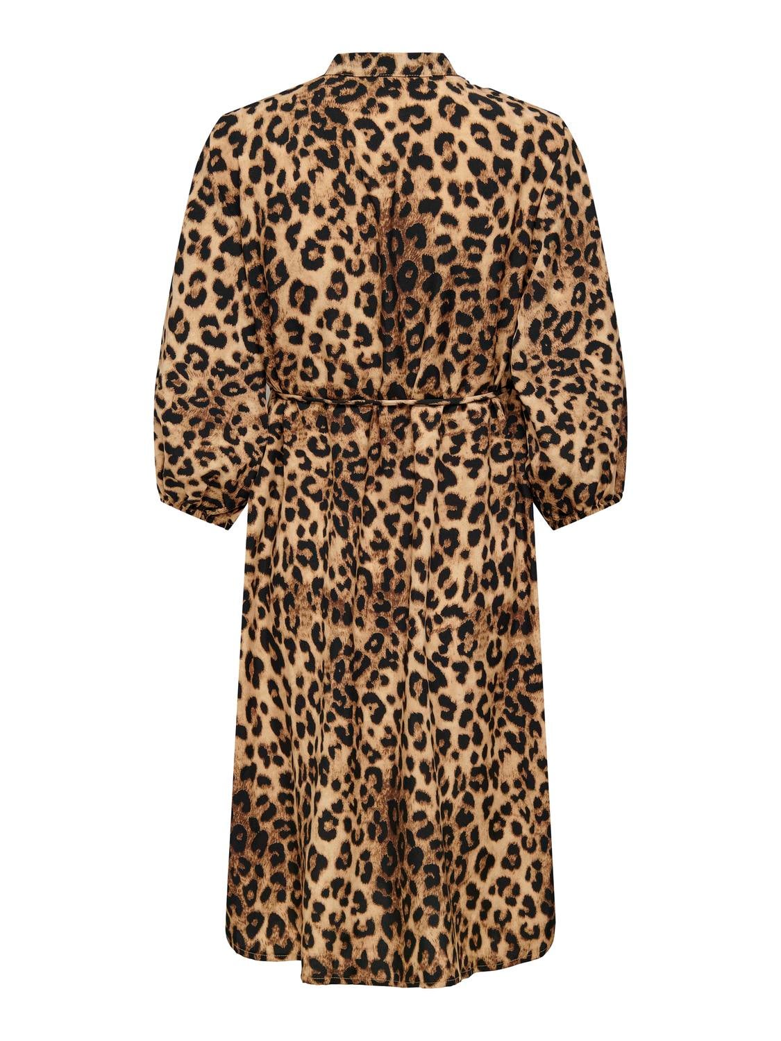 OLMKIMIKA Kurzes Kleid Sand