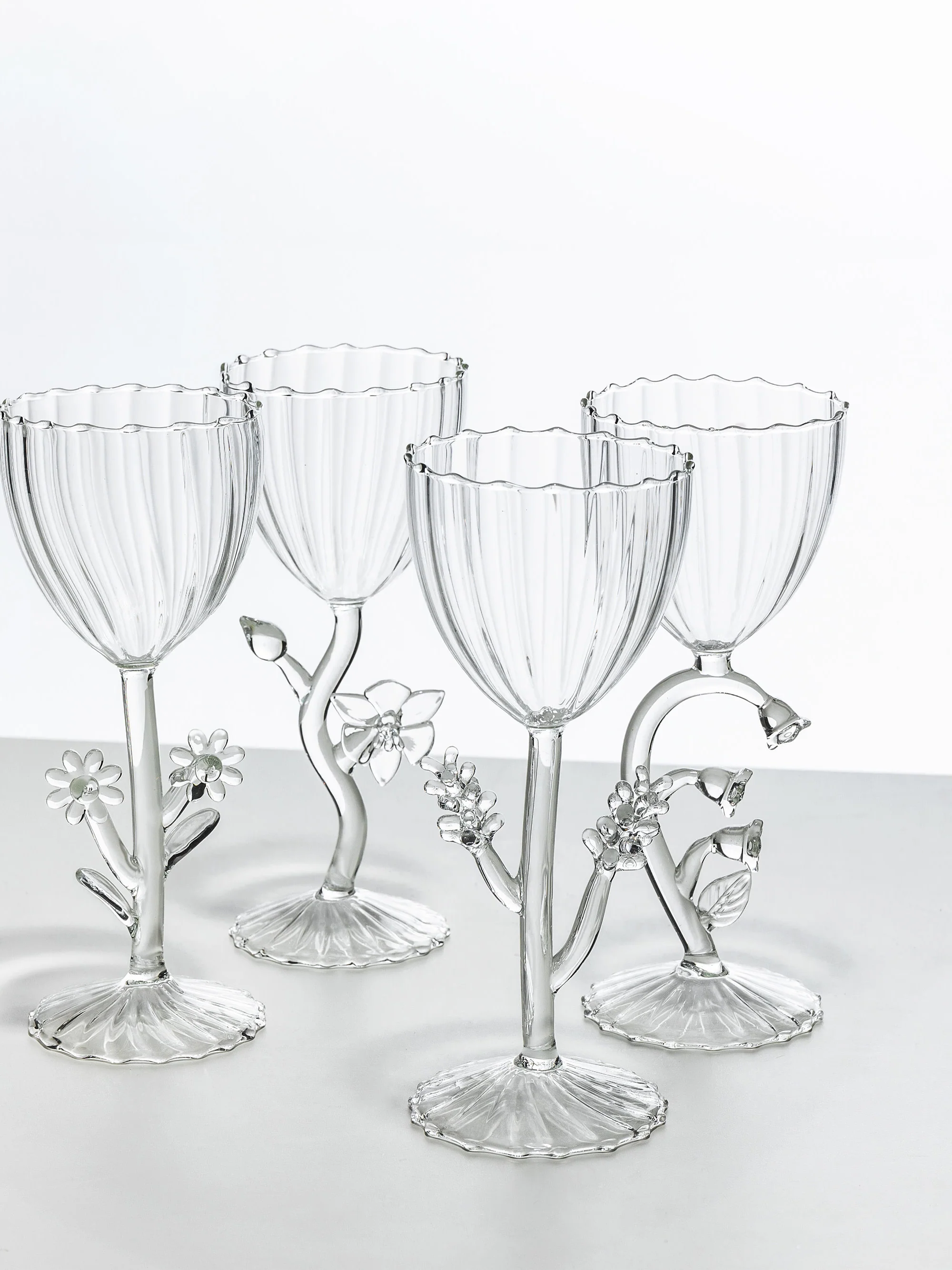 Handgemaakt wijnglas Botanica van borosilicaatglas