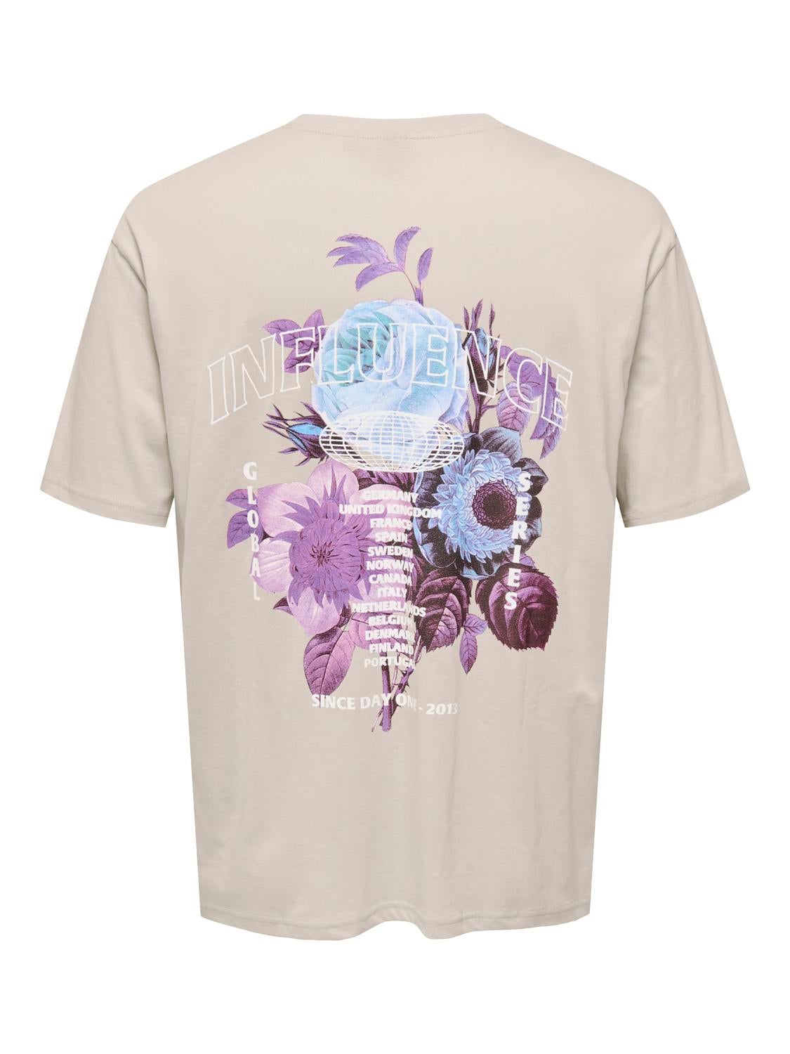 ONSKEANE T-shirt Silver Lining