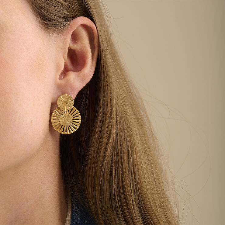 Pernille Corydon Jewellery Starlight Earrings length 30 mm