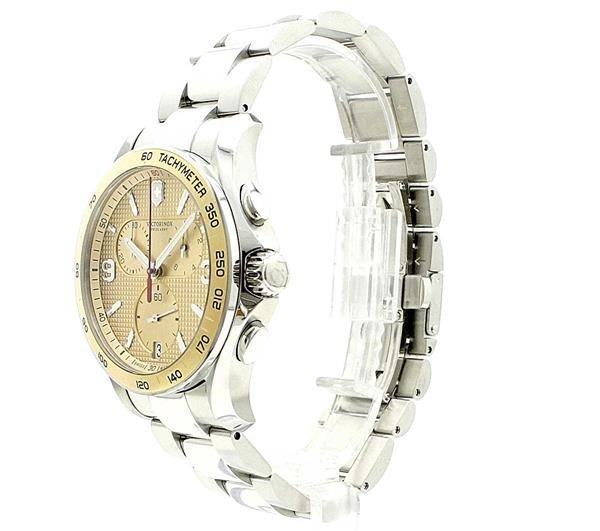 Victorinox Swiss Army Chrono Classic Stainless Steel Luxury Analogue Quartz Watch