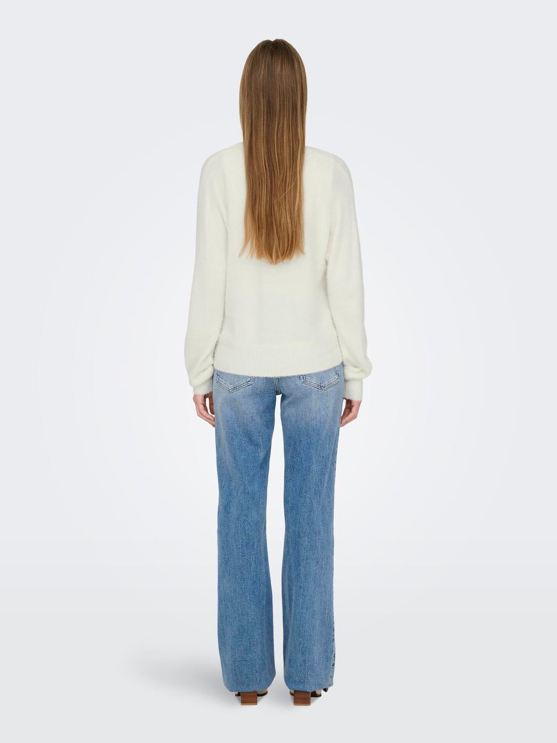 ONLELLA Strickjacke Cloud Dancer