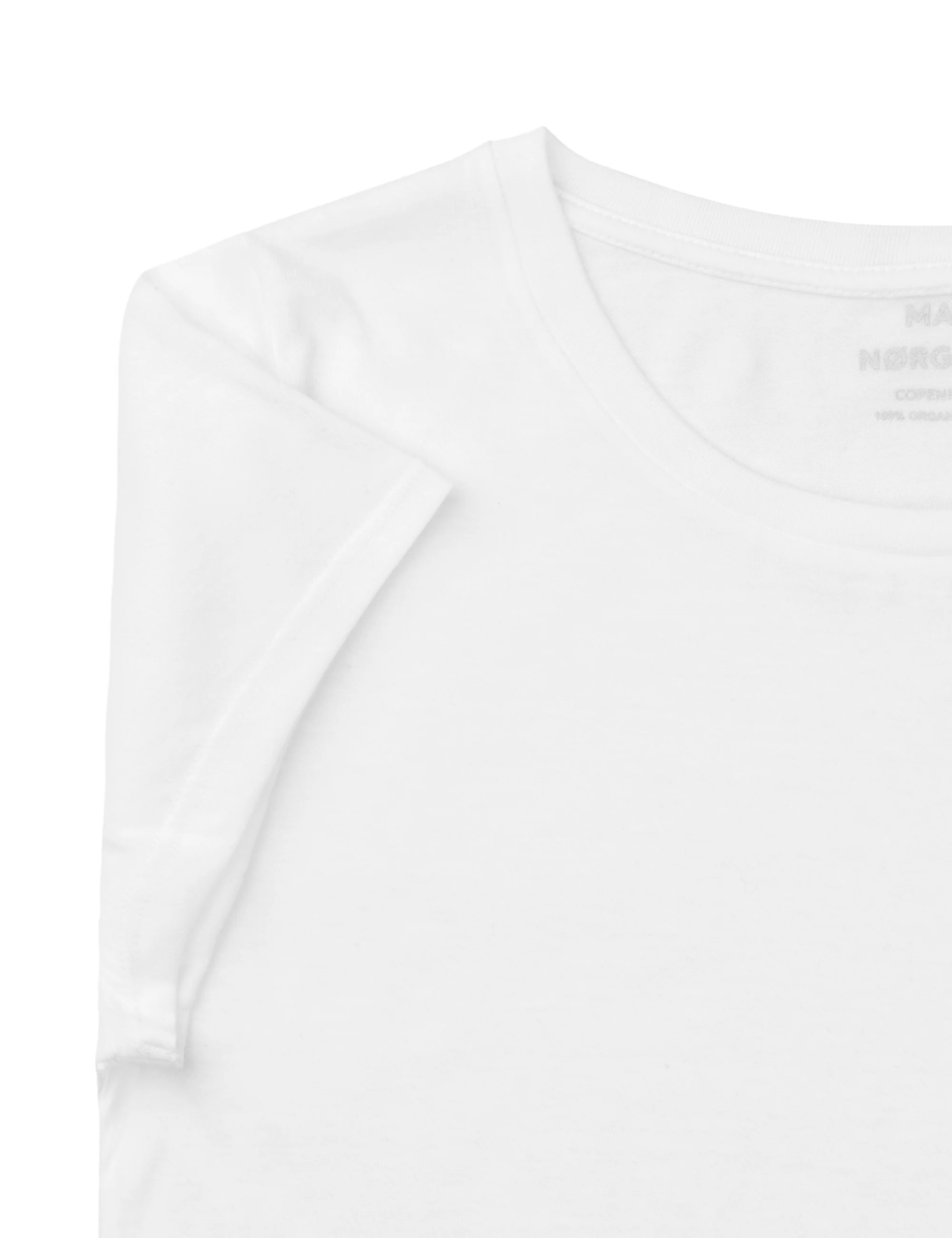 Mads Nørgaard  Organic Jersey Teasy Fav t-shirt - hvid