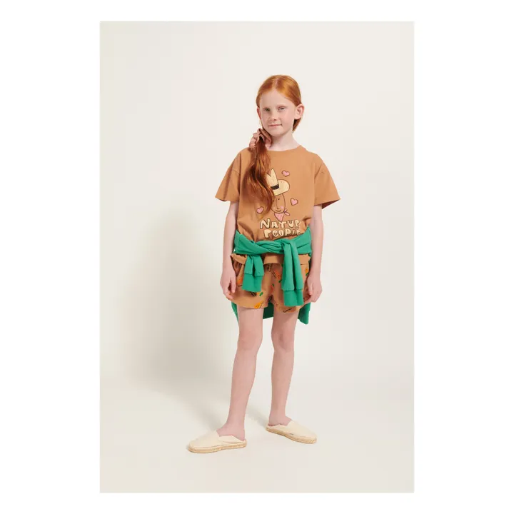 Weekend House Short Carotte Coton Bio | Camel