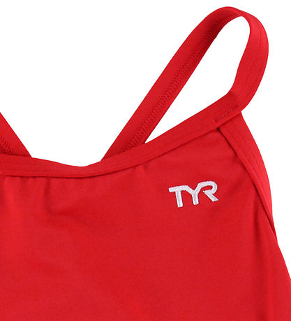 TYR Bådedragt - UV50+ - Solid Elite Diamondfit - R?d