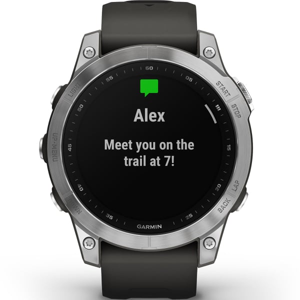 Montre cardio GPS GARMIN FENIX 7 SILVER