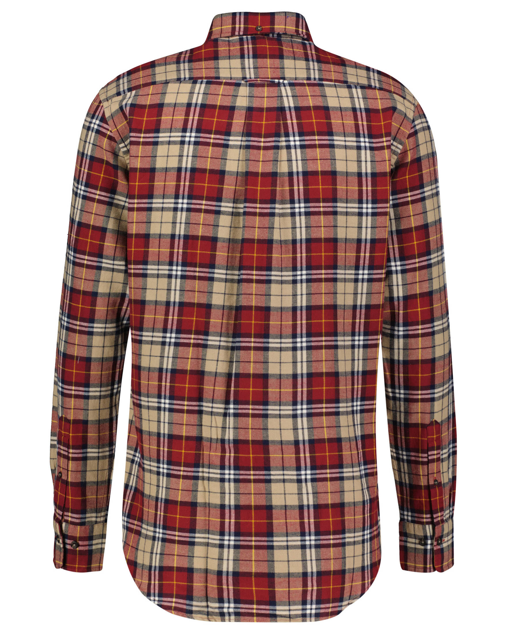 Gant| Herren Hemd FLANNEL CHECK Langarm Regular Fit