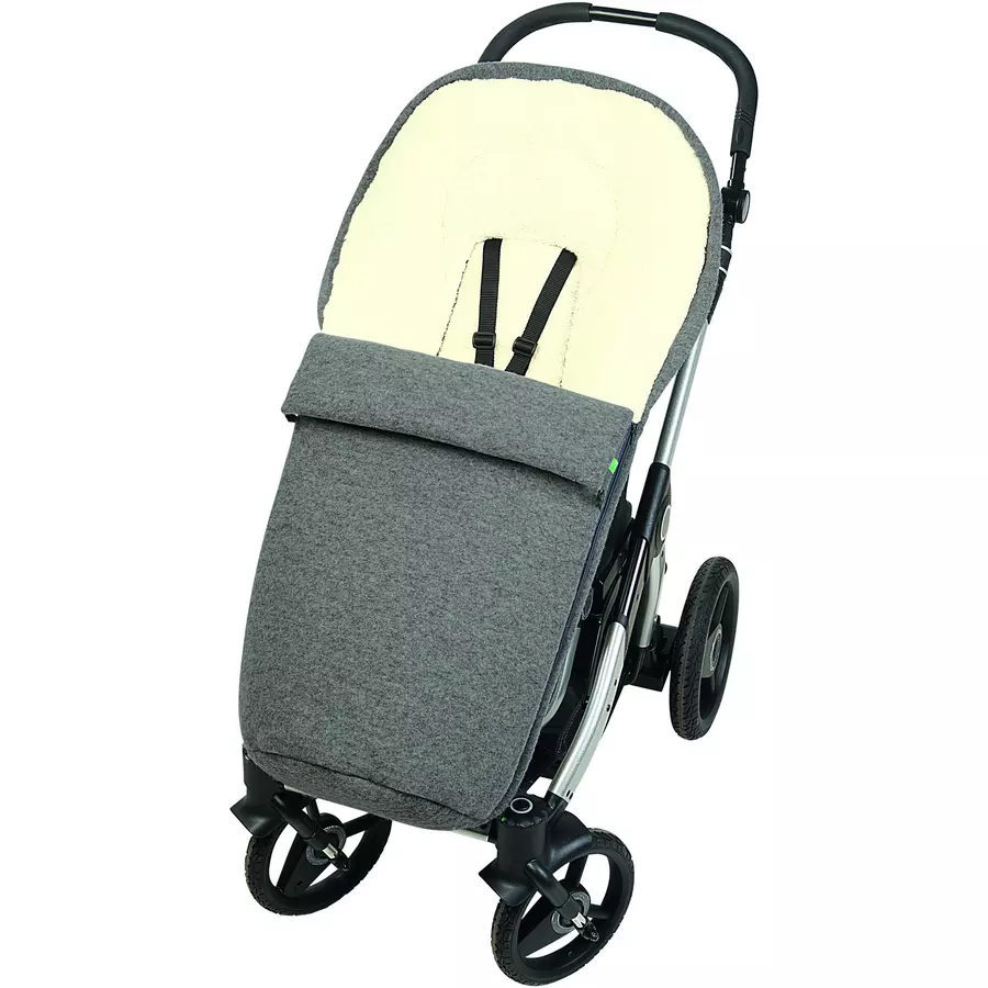 odenwälder Fußsack Walk stone melange