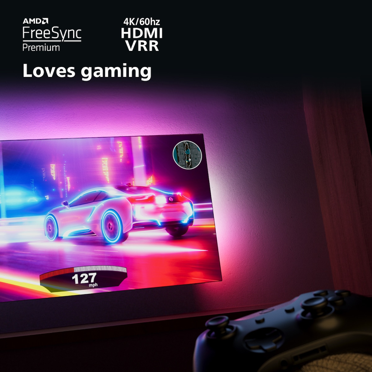 Philips The One 65” 4K LED Smart TV 65PUS8508/12 (2023)