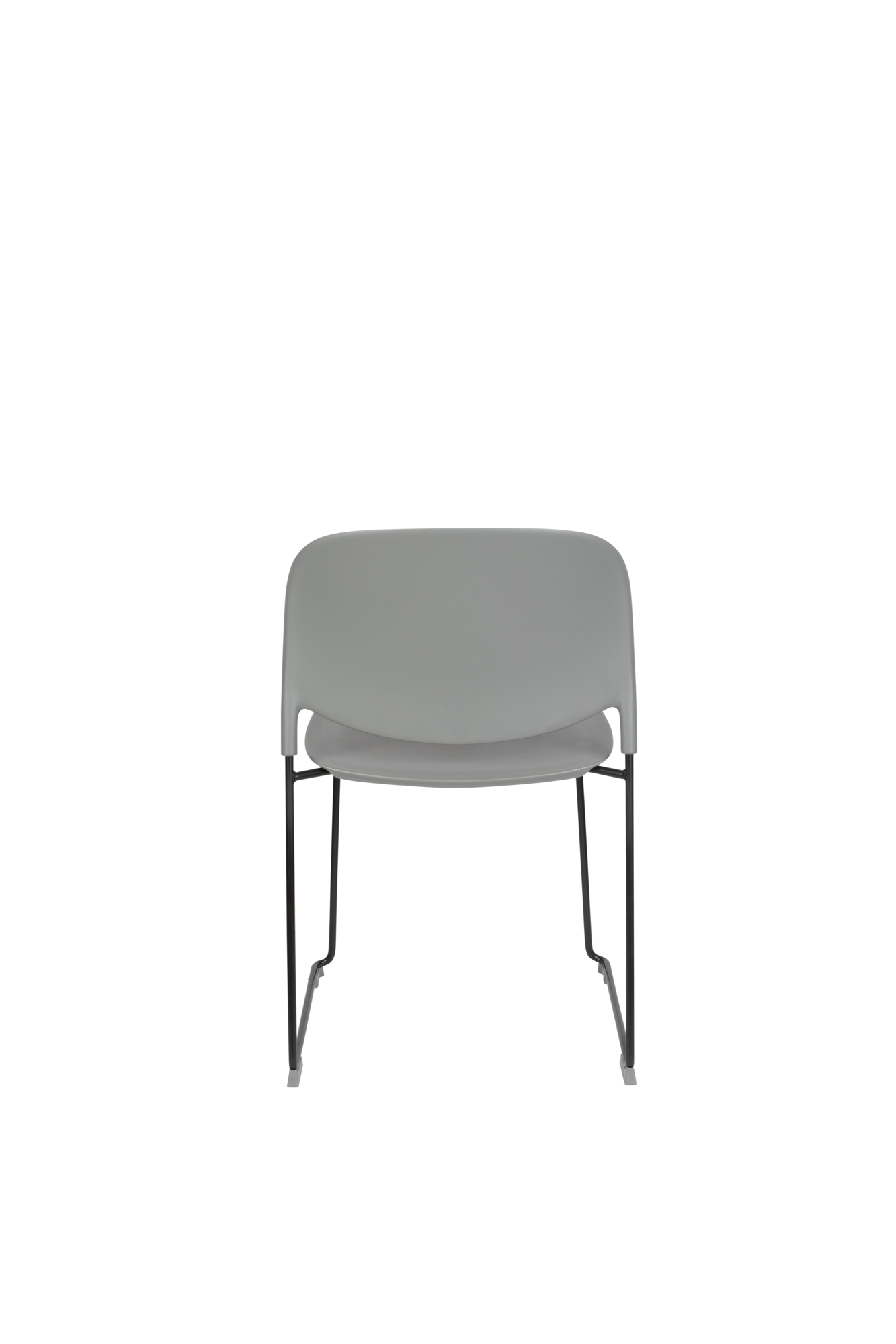 Eetkamerstoel Stacks grijs (set van 4)