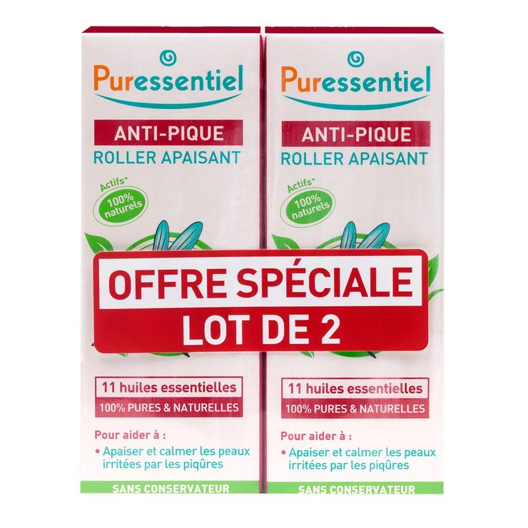 Roller anti-pique 11 huiles essentielles 2x5ml