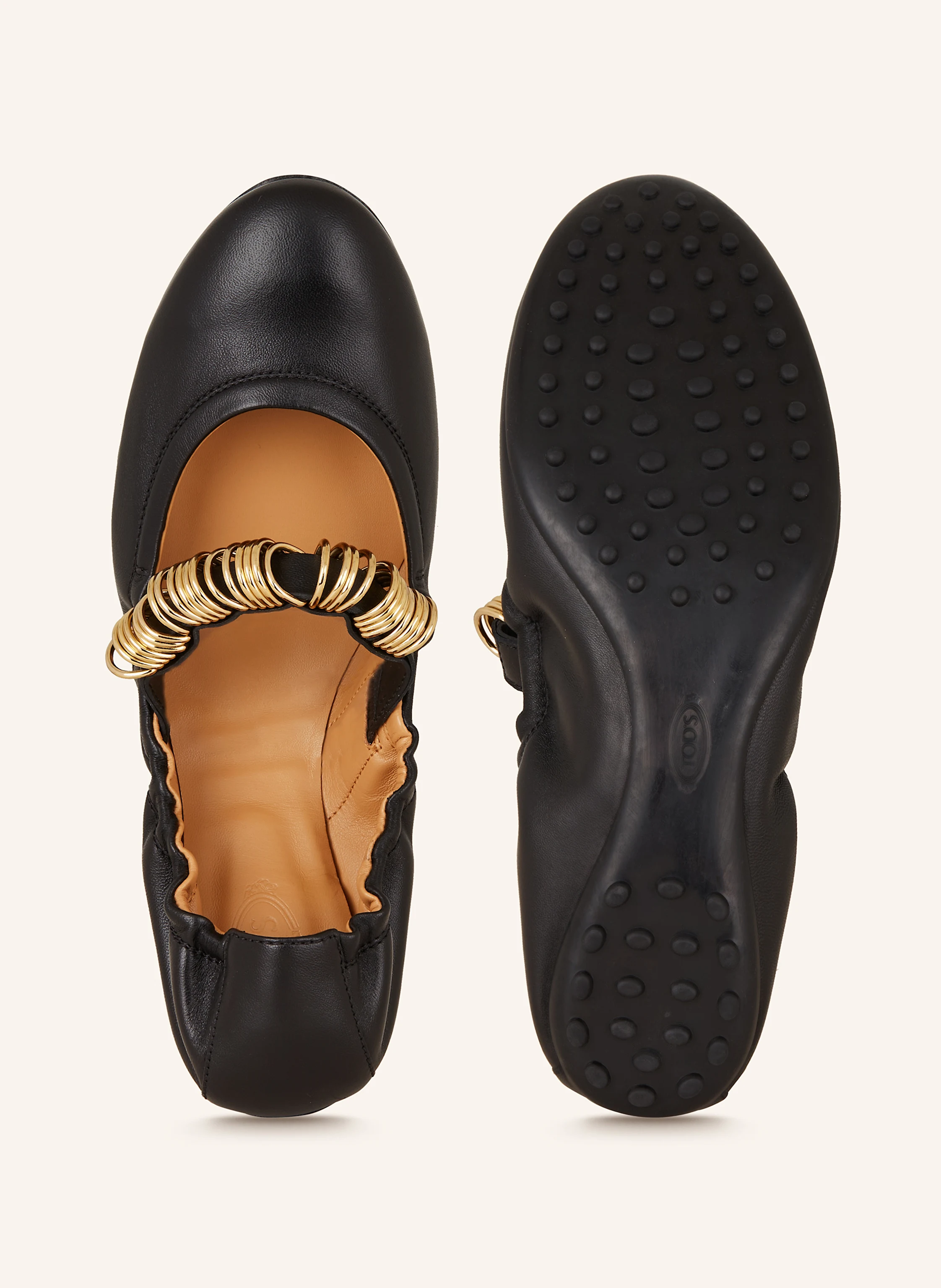 TOD'S Mary-Jane-Ballerinas