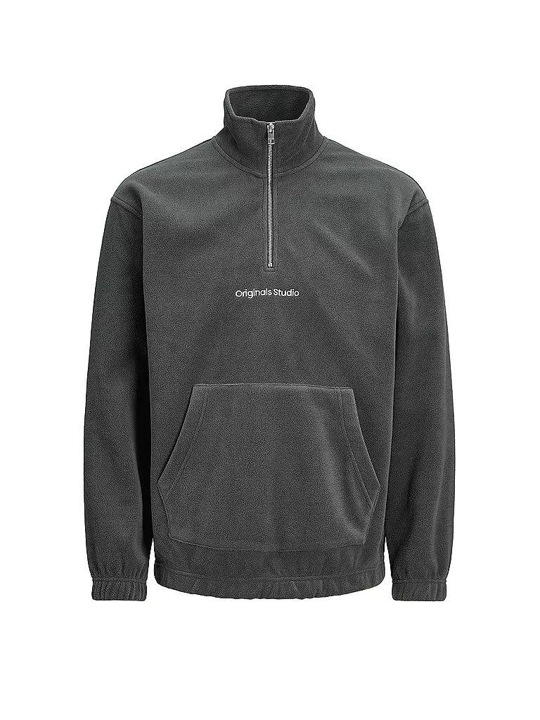 JACK & JONES Pullover JORVESTERBRO grau