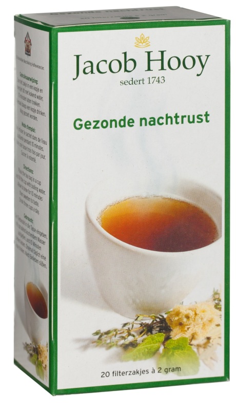 Jacob Hooy Gezonde nachtrust thee 20st