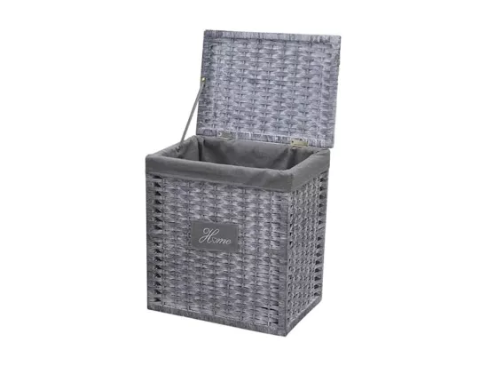 Panier à linge Home avec couvercle Grand modèle