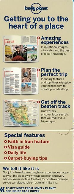 LONELY PLANET - IRAN EN ANGLAIS