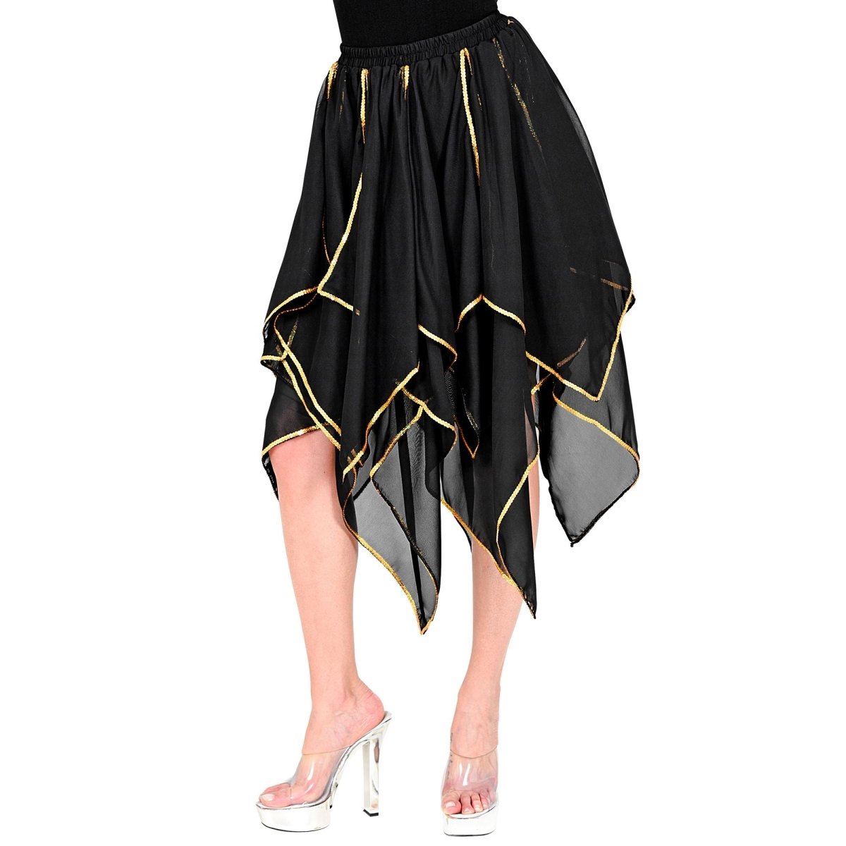 Zwart Gouden Rok