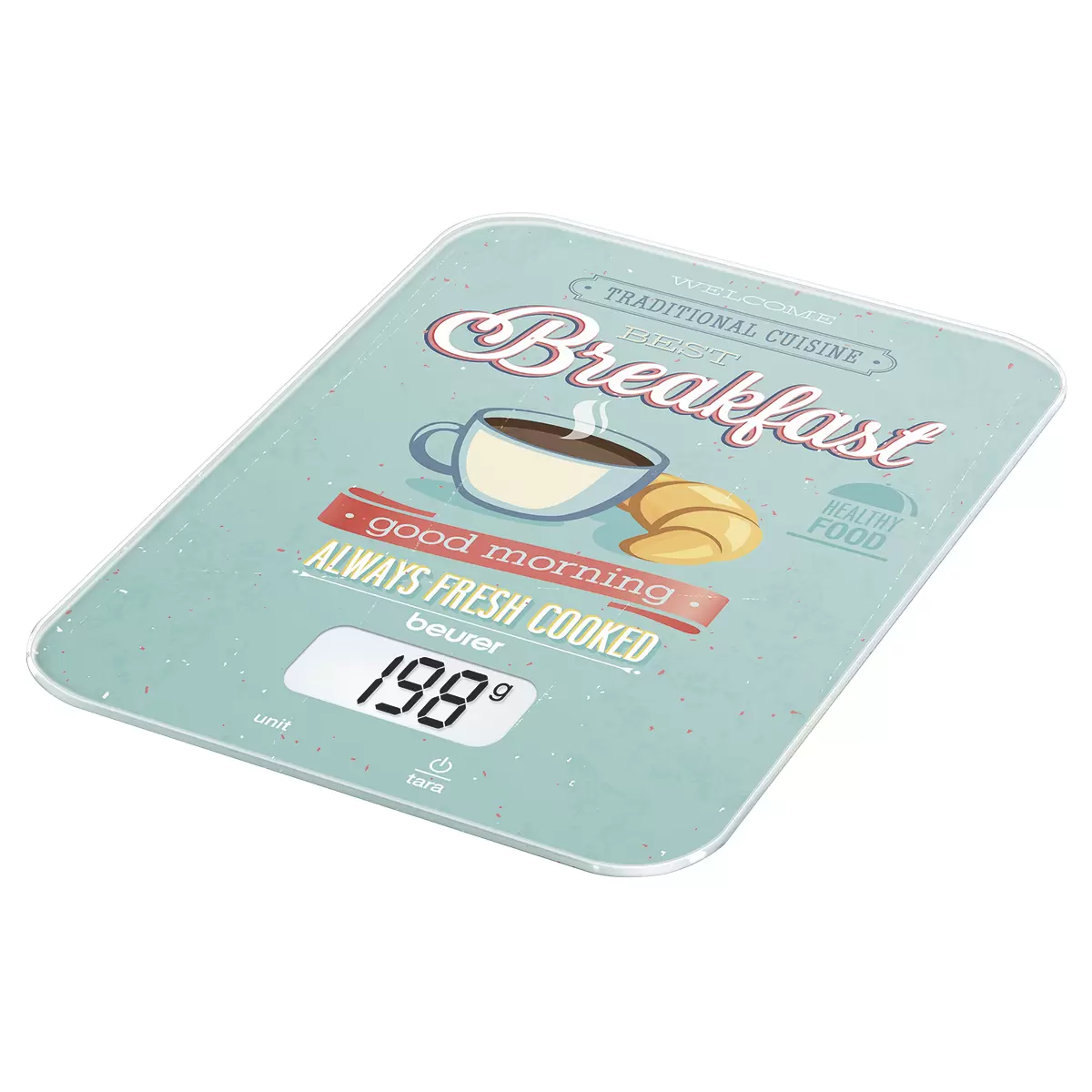 Küchenwaage Beurer Breakfast türkis