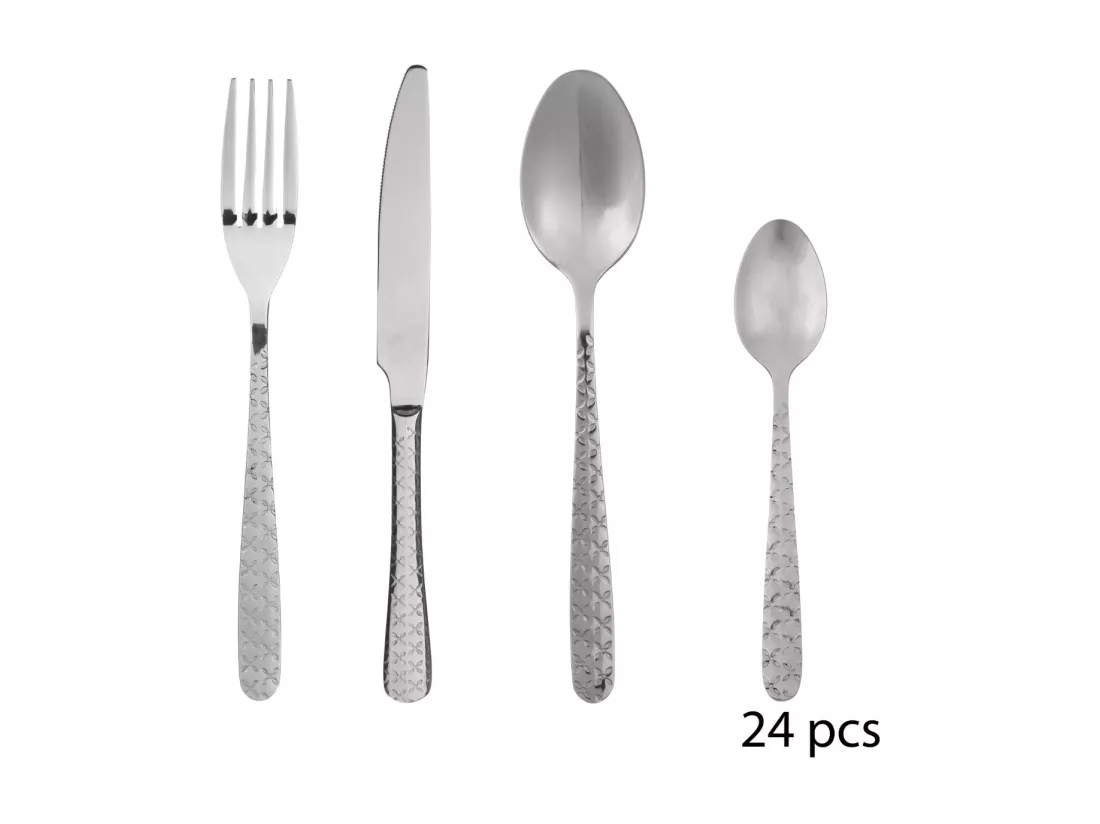 Ménagère Inox 24 Pièces 