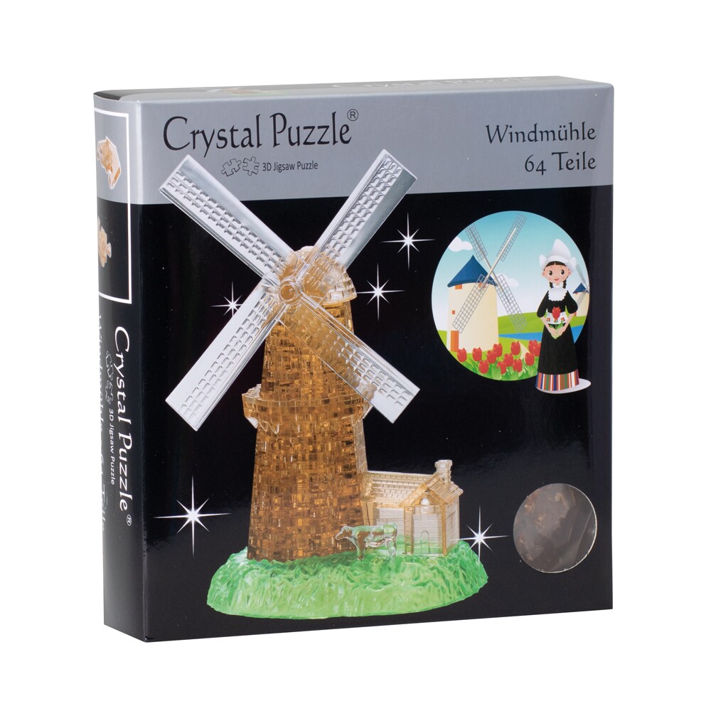 HCM Kinzel Crystal Puzzle Windmühle