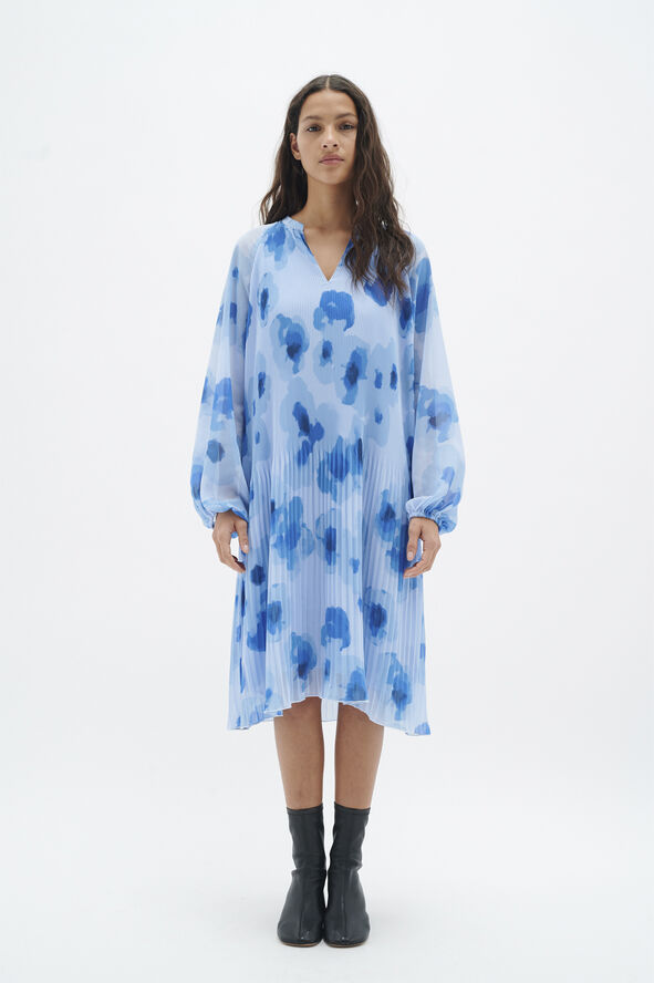 InWear DesdraIW Short Dress Blue poetic flower