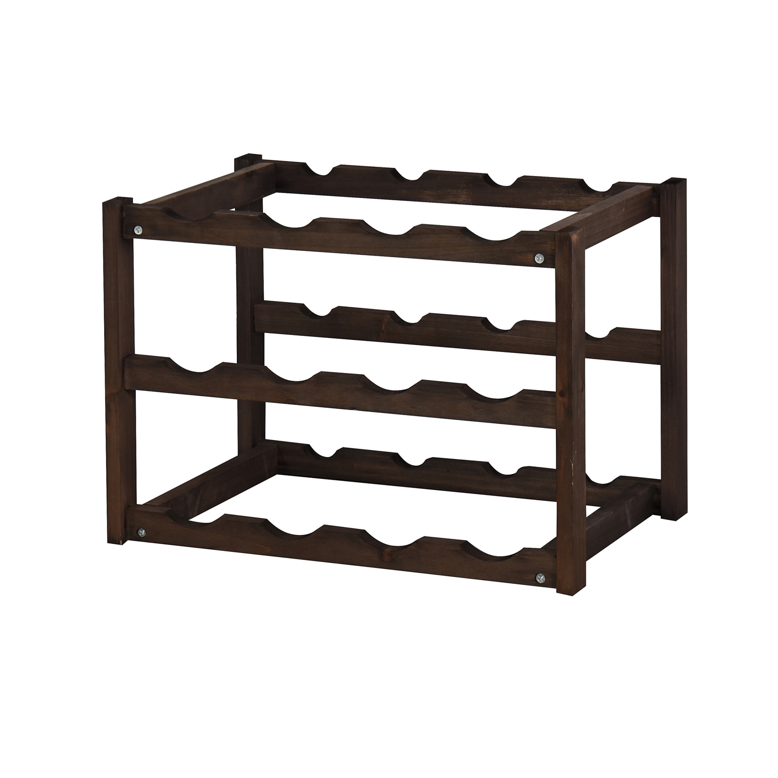 HTI-Living Weinregal Anea Holz Braun