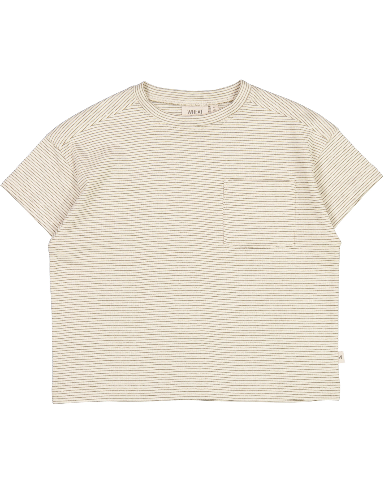 T-Shirt TOMMY STRIPE in seaweed