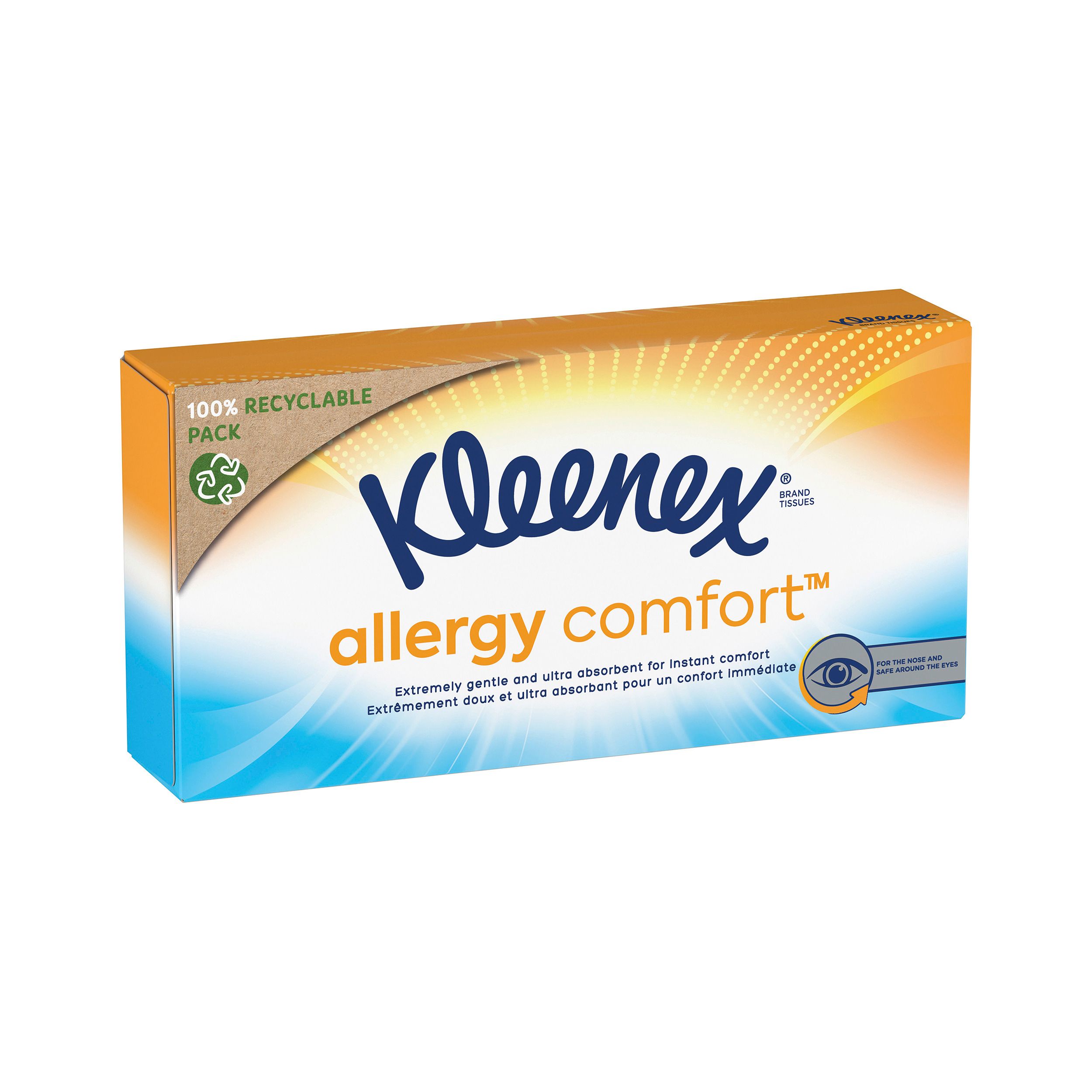 Kleenex Allergy Comfort Taschentücher f. Allergiker Kosmetiktücher