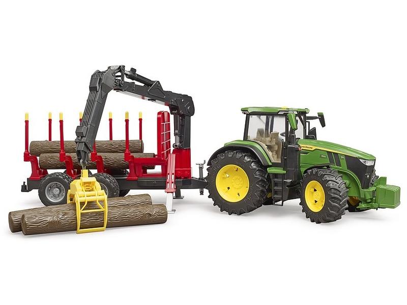 Bruder Spielwaren Landwirtschaftsfahrzeug John Deere 7R 350 Spielzeug-Traktor im Massstab 1:16