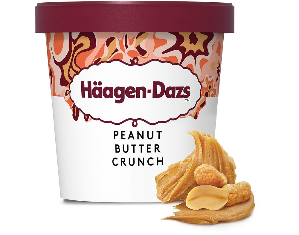 GELADO HÄAGEN-DAZS PEANUT BUTTER CRUNCH 460ML