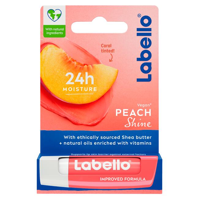 Labello Peach Shine