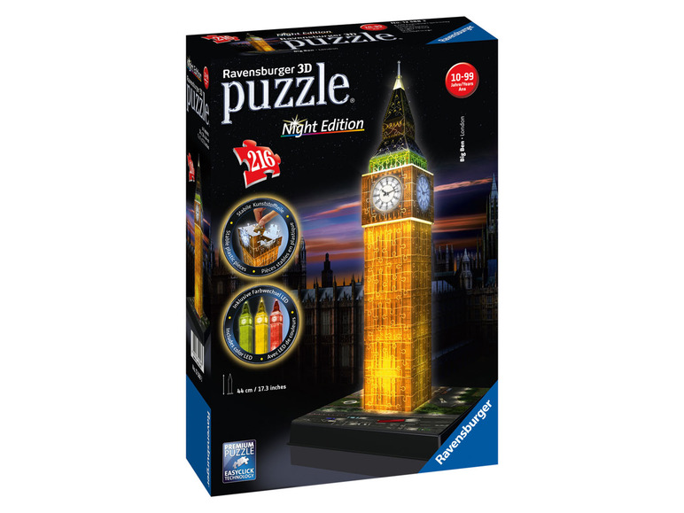 3D-puzzel night edition