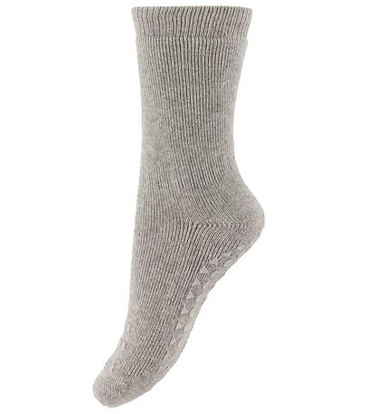 GoBabyGo Rutschfeste Socken - 4er-Pack - Blau/Grau