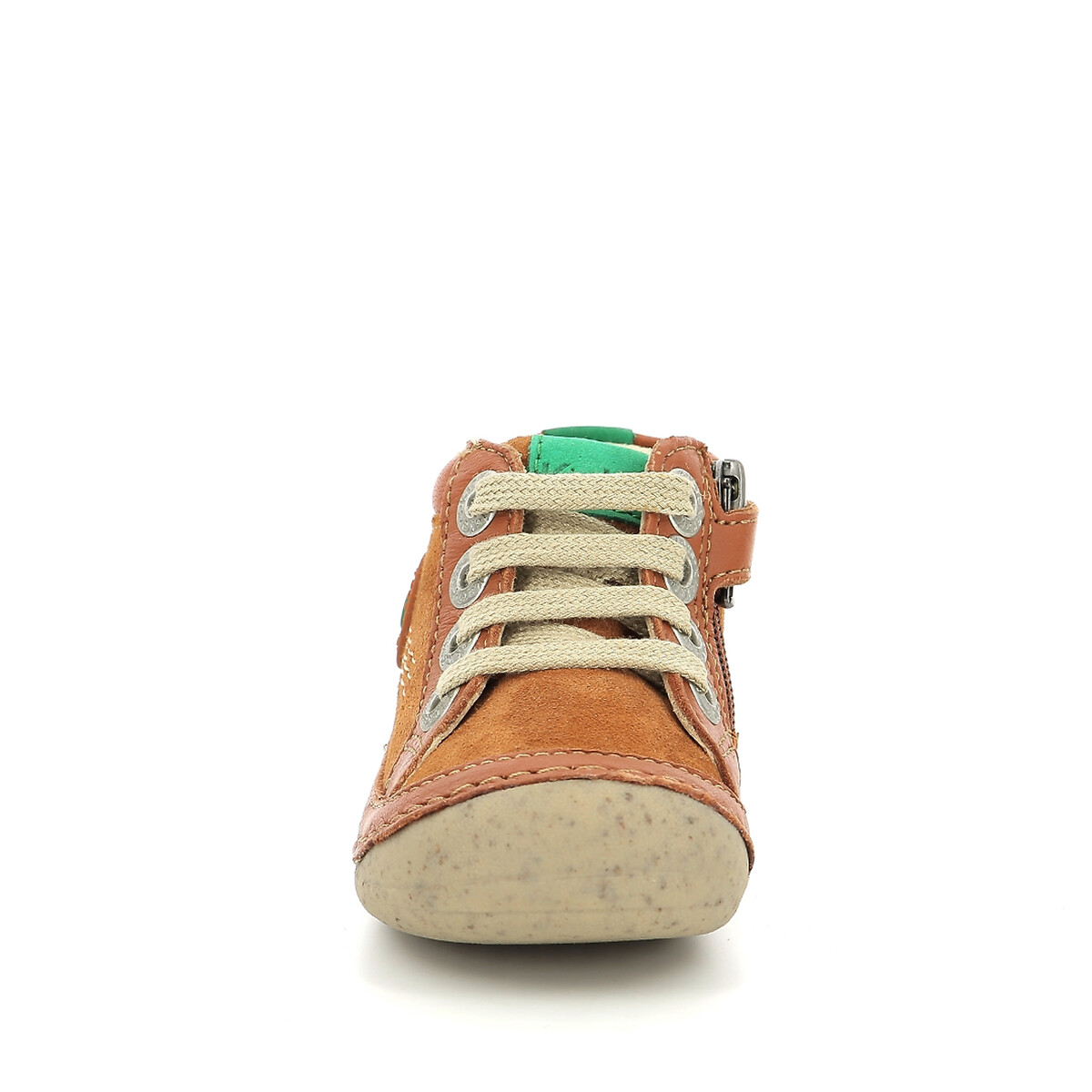 KICKERS<br>Botas de couro com cadarço Sonistreet