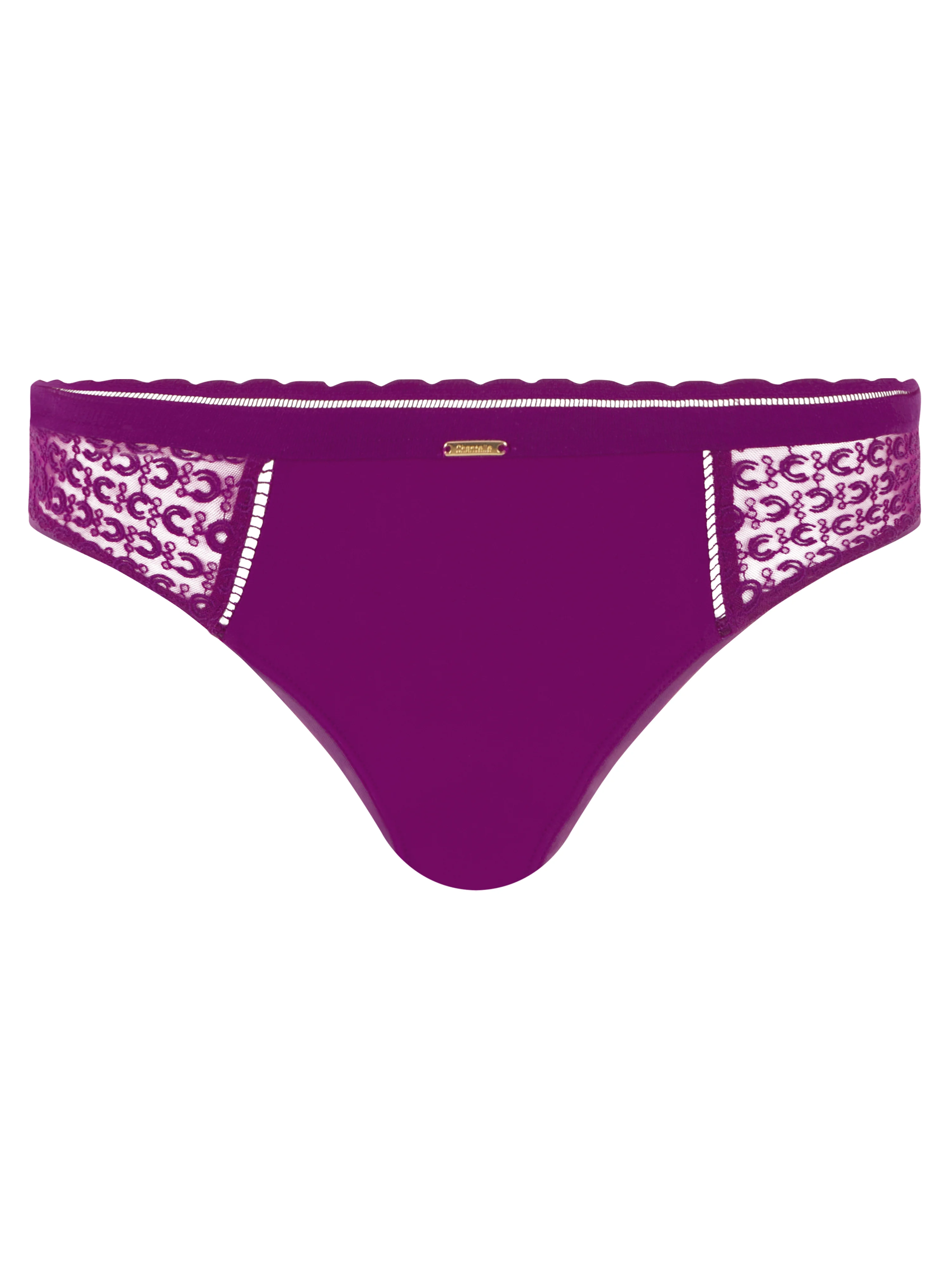 MONOGRAM - Shorty broderie | Violet