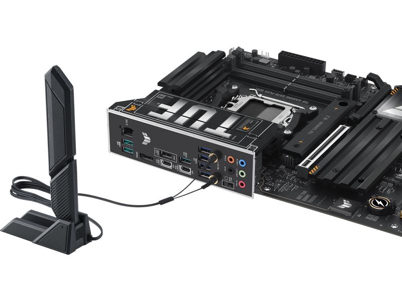 ASUS Mainboard TUF Gaming X870-Plus WIFI Gaming-ATX-Mainboard mit X870-Chipsatz, AM5-Socket und WLAN