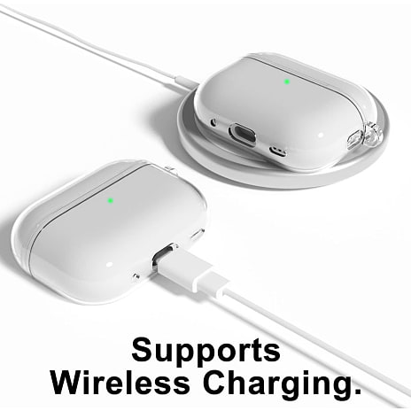 Just In Case etui til Apple AirPods Pro 1/2 - gennemsigtig