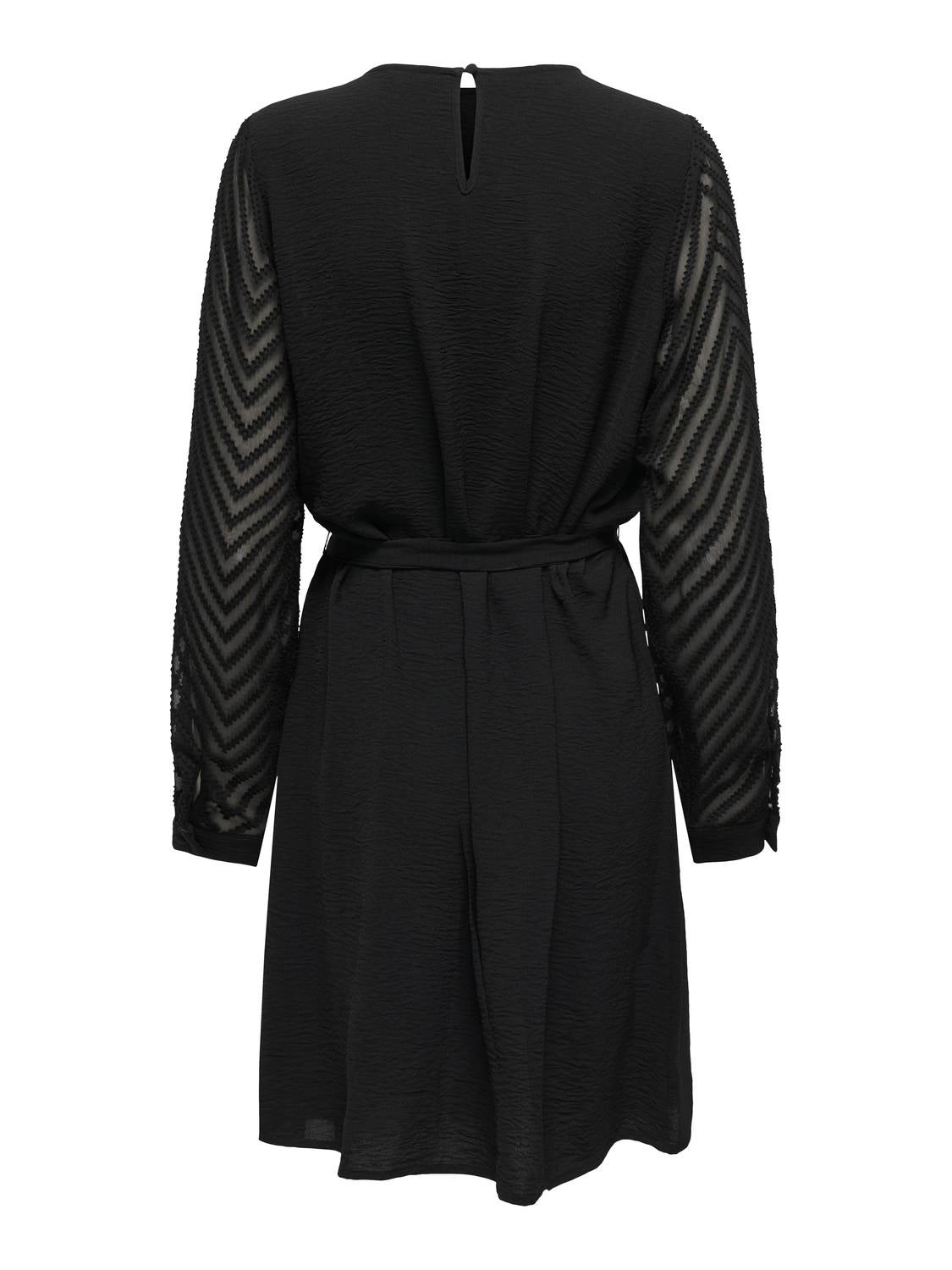 ONLMETTE Midikleid Black