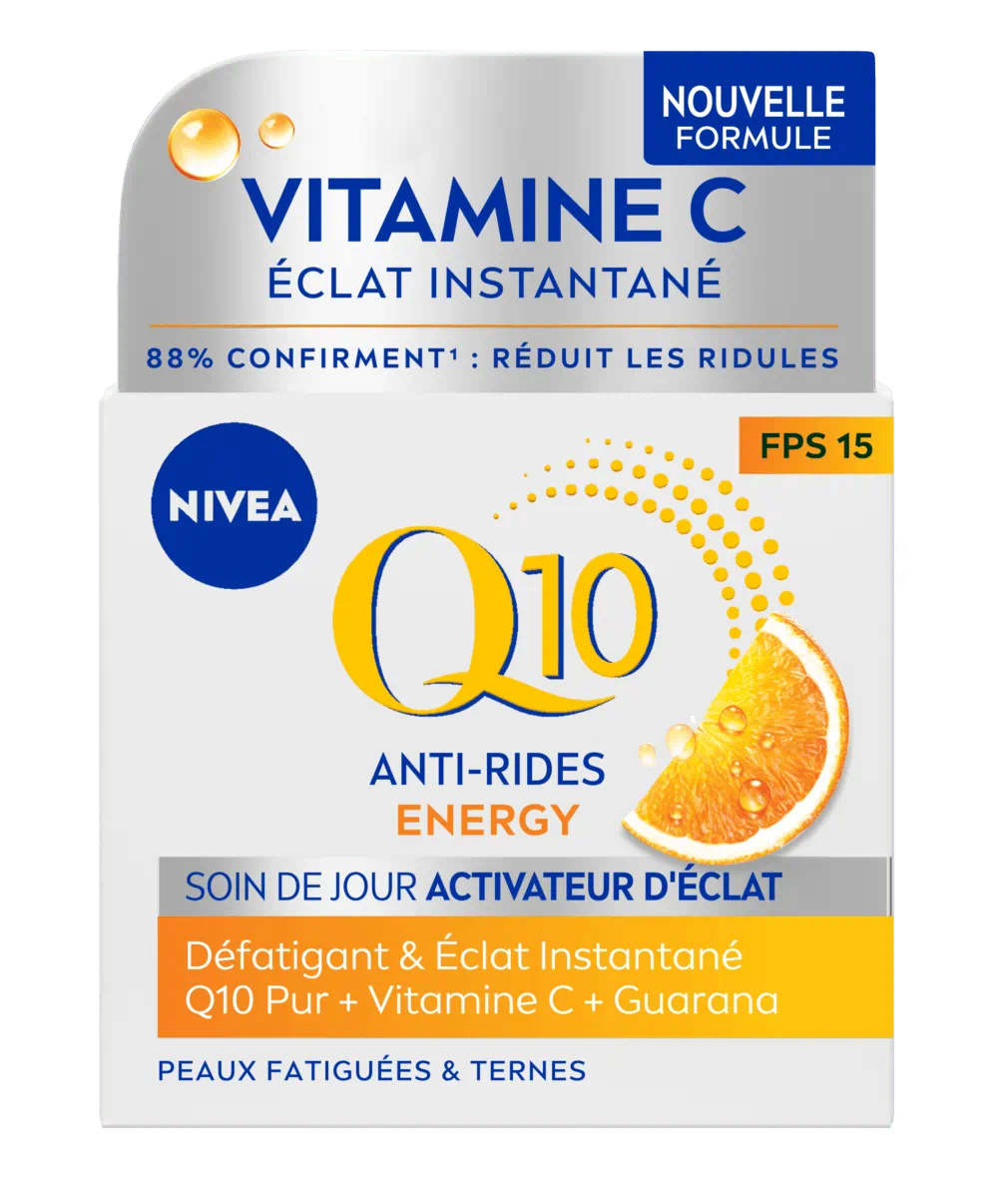 SOIN JOUR ACTIVATEUR D'ÉCLAT Q10 ANTI-RIDES ENERGY FPS 15