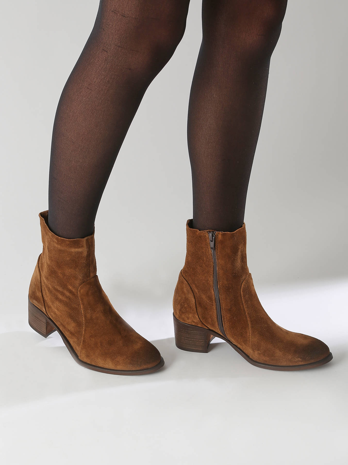 Bottines  talon Alias Trevor en cuir ALIWELL