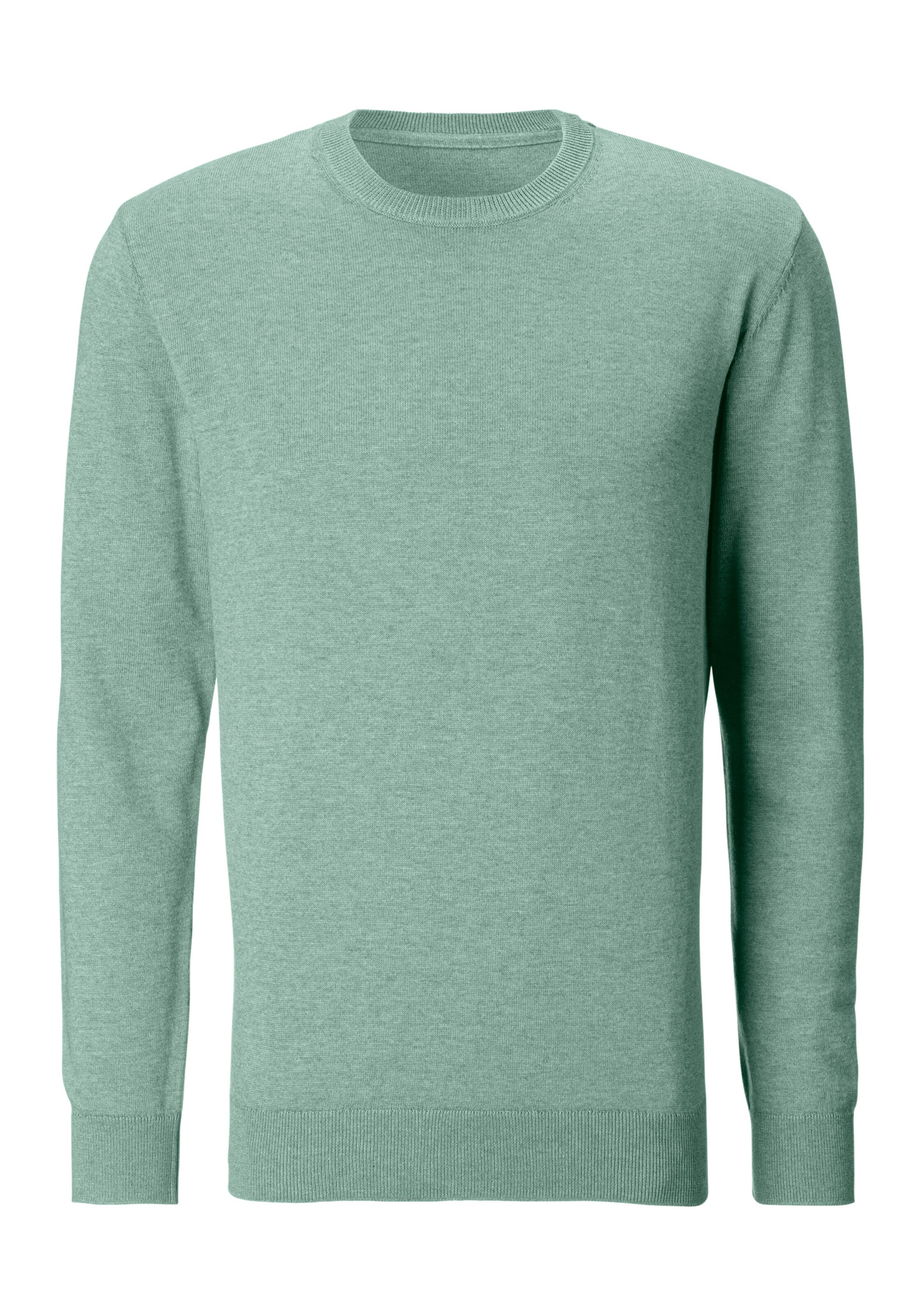 H.I.S Strickpullover in mint-meliert