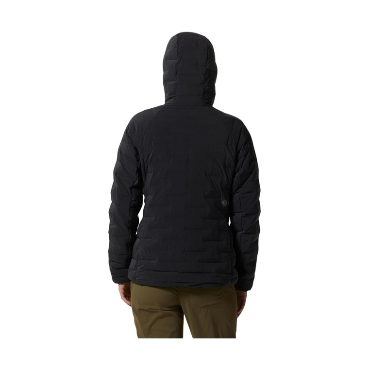 Mountain Hardwear Stretchdown Hoody Jacket Women Dark Storm Heather