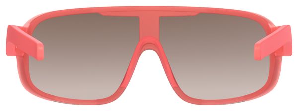 Lunettes Poc Aspire Mid Corail Translucide - Brown Silver Miror