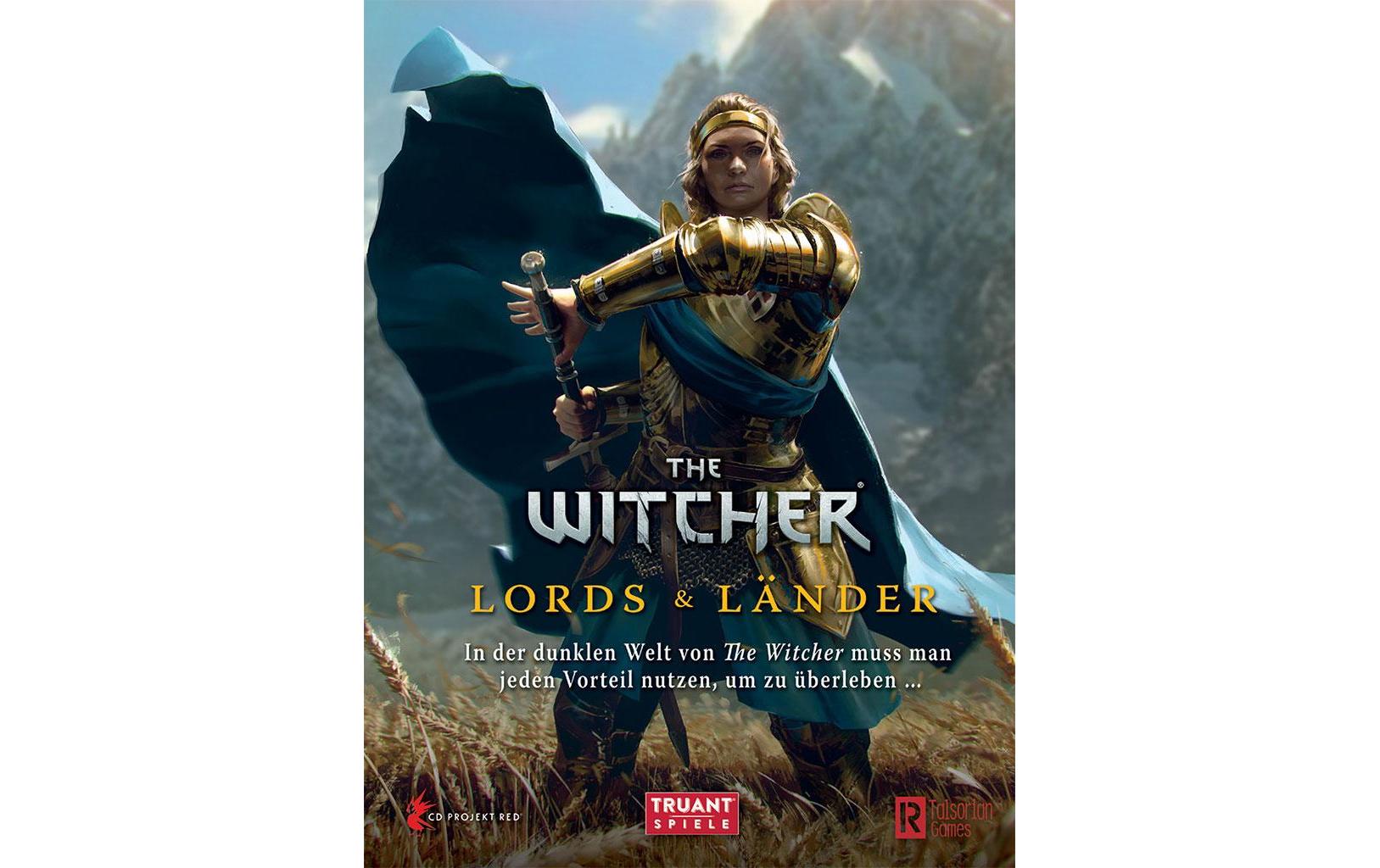 Spielleiter-Set The Witcher – Lords & Länder -DE-Vierteiliger Spielleiterschirm und ein Heft mit Regelerweiterungen