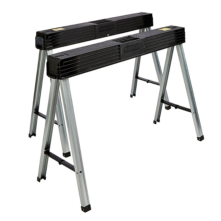Tréteau pliable Stanley charge max 350 kg, 2pièces