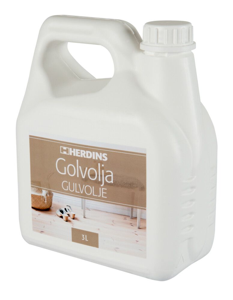 GULVOLJE HERDINS HVIT 3L