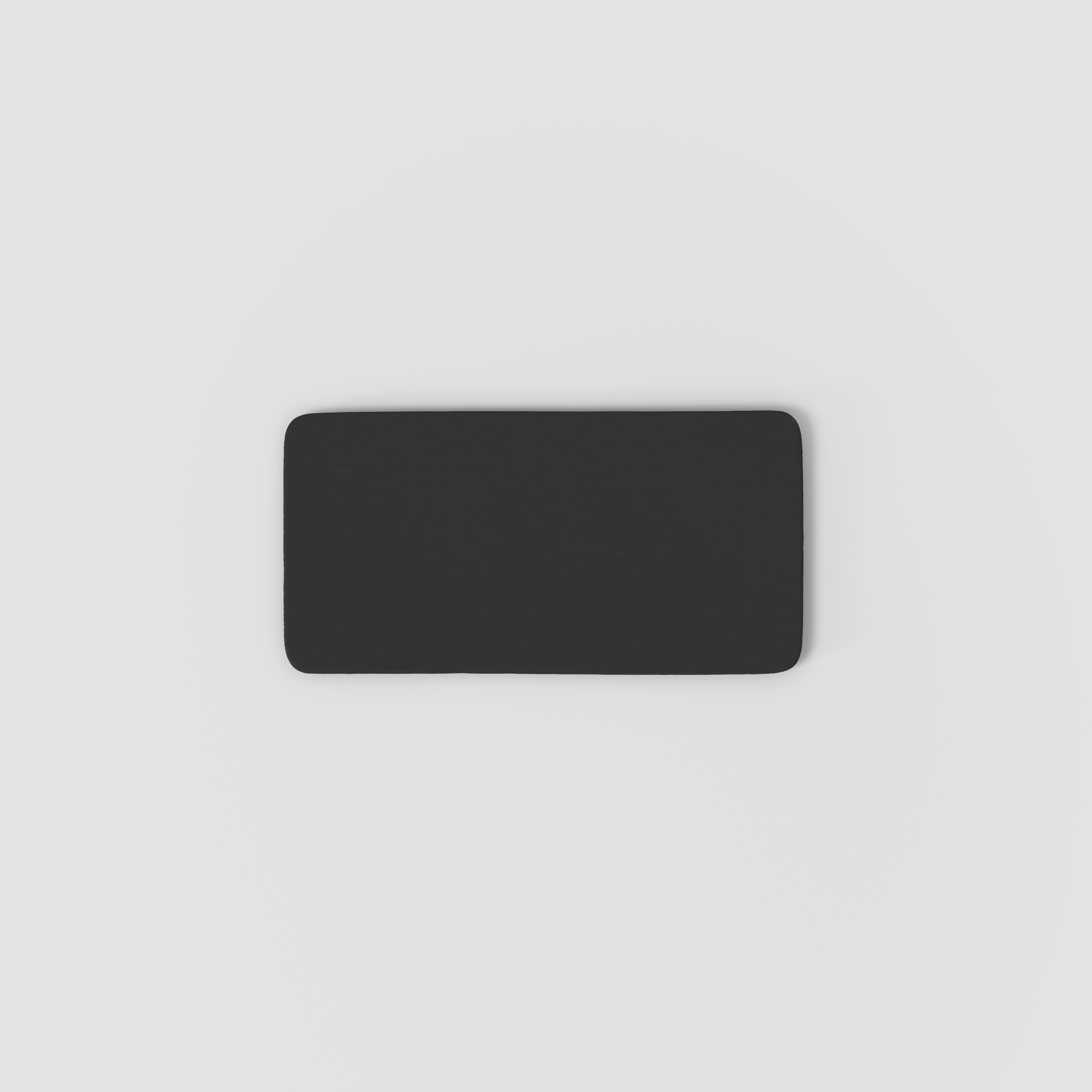 Manufacture Serving tray Black, 13.8'' x 7.1'', Premium Porcelain